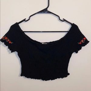 LA Hearts Crop Top